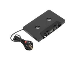 Adaptador Auxiliar de Cassete de Áudio para Carro Receptor de Cassete de Áudio para Carro com Saída de 4 Canais Reprodutor de Fita de Áudio Estéreo