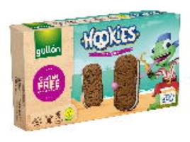 Bolacha Sandwich Gullon Hookies Sem Glúten 230 G 5 Saq