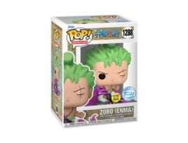 Figura FUNKO Pop Animation: One Piece - Zoro (Brilha no Escuro - Exclusivo Worten)