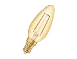 Lâmpada Led Osram Vintage E14 Gold 2,5W 220Lm 2400K Ip20 300 [Lv-4058075293212]