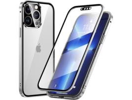 Capa Iphone 14 Pro HONGWE. (Prateado)