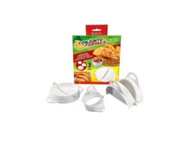 Conjunto de 3 Formas de Pastel KEITA