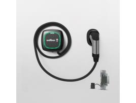 Kit Cargador de Vehículo Eléctrico WALLBOX Pulsar Plus 7,4 Kw Manguera 5 M T2 Negro Power Meter N1-Ct 80A