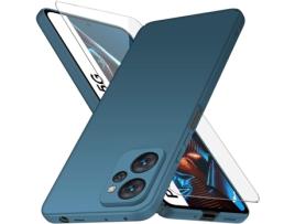 Capa Xiaomi Poco X5 Pro 5G HONGWE. (Azul)