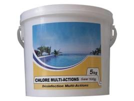 Cloro Multifuncional Lento 500G 5Kg de Seixo Chlore Multi-Actions 500 NMP