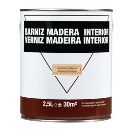 Verniz aquoso para madeira BRILHANTE INCOLOR 2.5L