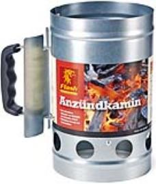 Acendedor carvão AÇO INOX PROTEÇÃO TÉRMICA
