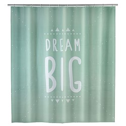 Cortina de duche WENKO DREAM BIG 180X200 VERDE