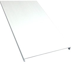 Perfil para bloco de vidro RECTO PRATEADO MATE 200