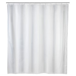 Cortina de duche BRANCO POLIÉSTER 180X200 CM