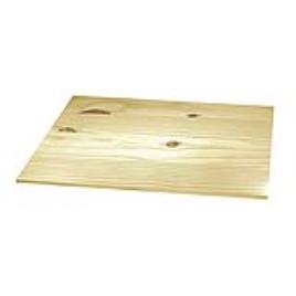 Painel de madeira maciça PINHO COM NÓ 800X250X28MM REDONDO