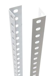 Poste angular de metal 250X4X4 BRANCO