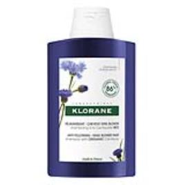 Klorane Centáureas Bio Shampoo Cabelos Grisalhos 400ml