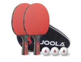 Conjunto de 2 Raquetes de Ténis de Mesa JOOLA Carbon