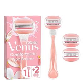 Venus Comfortglide Spa Breeze Máquina Depilatória + 3 recargas