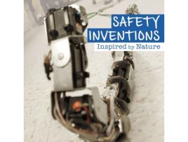 Livro safety inventions inspired by nature de lisa j. amstutz (inglês)