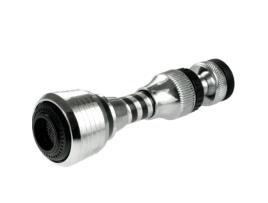 Aerador de Bica de Torneira Ajustável em Plástico, Rosca F22mm/M24mm, Economizador de Água