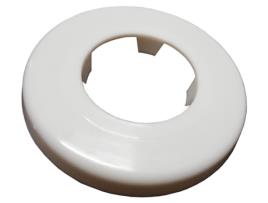 Colar Roseta Branco para Cobrir Orifícios de Tubo, Ocultar Lacunas Diâmetro 40mm