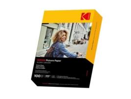 KODAK Picture Brillante 10 X 15 Cm 230 G/M² Blanco Paquete 100 Hojas