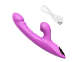 Vibrador de massagem de sucção e aquecimeNão totalmente automático para mulheres (roxo) OEMG