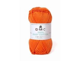 Fio de La DMC 100% Baby Cotton 50G Laranja 753 382