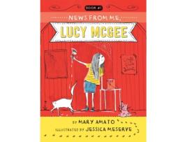 Livro news from me, lucy mcgee de mary amato (inglês)