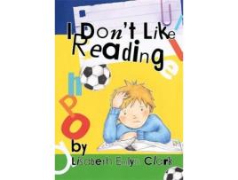 Livro i don't like reading de lisabeth clark (inglês)