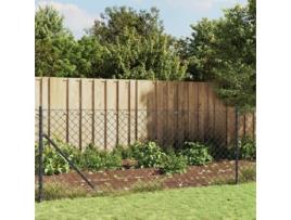 Cerca de Arame 1.1X25 M Antracite VIDAXL