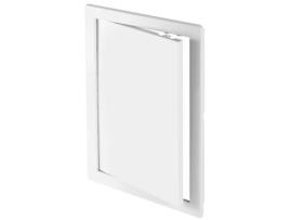 Painel de Inspeção Durável em Plástico ABS Branco de 300x400 mm Porta de Acesso de Parede