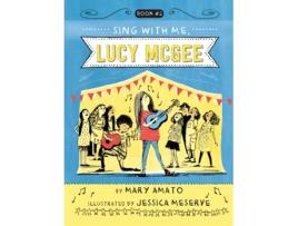 Livro sing with me, lucy mcgee de mary amato (inglês)