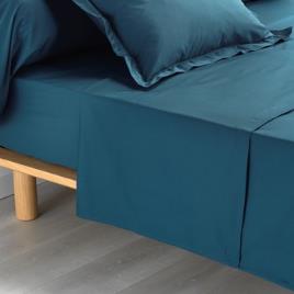 Douceur d intérieur  Lençol de cima PERCALINE  Azul Disponível em tamanho para senhora. 240x300 cm.Casa >Lençol de cima    
