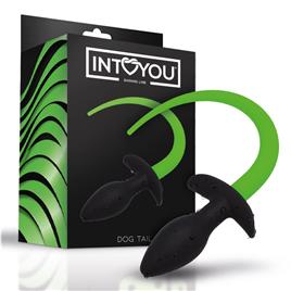 Plug Anal con Cola que Brilla en la Oscuridad