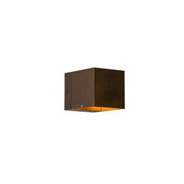 Moderne wandlamp donkerbrons - Transfer