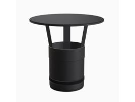 JEREMIAS SOMBRERETE 80 Ø INOX NEGRO