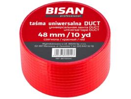 Fita Universal Vermelha de Reparação de Tubo com 25 Jardas, Isolamento de Espuma Durável