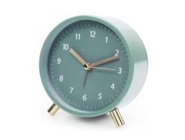 Relógio de Secretária Vintage de 4,5 Polegadas com Alarme e Luz Nocturna HHZ