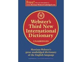 Livro webster's third new international dictionary de edited by philop babcock gove (inglês)
