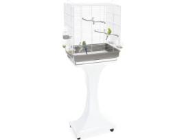 Gaiola para Pássaros IMAC (50 x 57/129 x 30 cm - Cinzento)