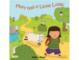 Livro mary had a little lamb de illustrated by marina aizen (inglês)