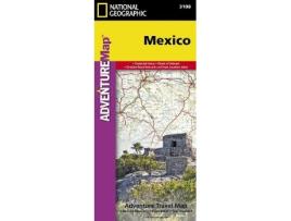 Livro mexico de national geographic maps (inglês)