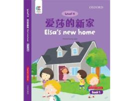 Livro elsa's new home de howchung lee (inglês)