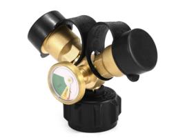 Splitter e Adaptador para Tanque de Propano HOD Health and Home