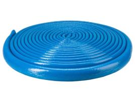 10 Metros de Isolamento de Espuma de Tubo Extra Forte de 22mm em Azul, Enrolamento de 6mm