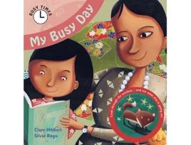 Livro my busy day de hibbert, claire (inglês)