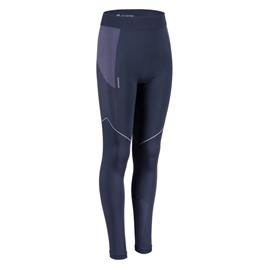 Calças Justas de Corrida Criança KIPRUN CARE 500 Azul Marinho/Malva