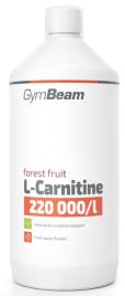 Bebidas iônicas GymBeam L-Karnitin - GymBeam- 1000 ml forest fruit