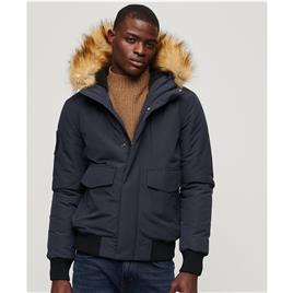 Superdry Blusão bomber acolchoado com capuz, Everest