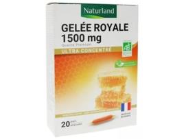 Geléia Real Orgânica 20 Ampolas de 10 Ml NATURLAND