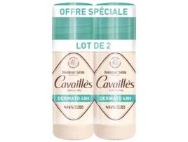 Dermato Desodorante Desodorante Pele Sensível 48H Stick Lote de 2 X 40 Ml ROGÉ CAVAILLÈS