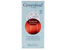 Tinta Colorante 100% Orgânica 100 gCor: Borgonha GREENLEAF